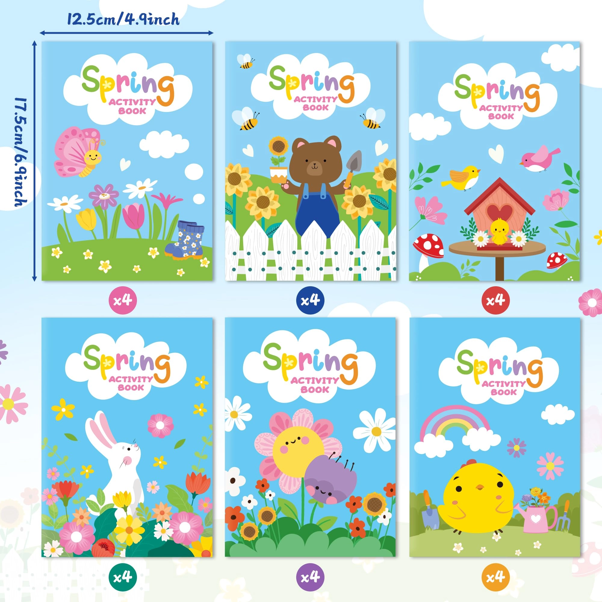 Spring Activity Book - 24 piece(s)