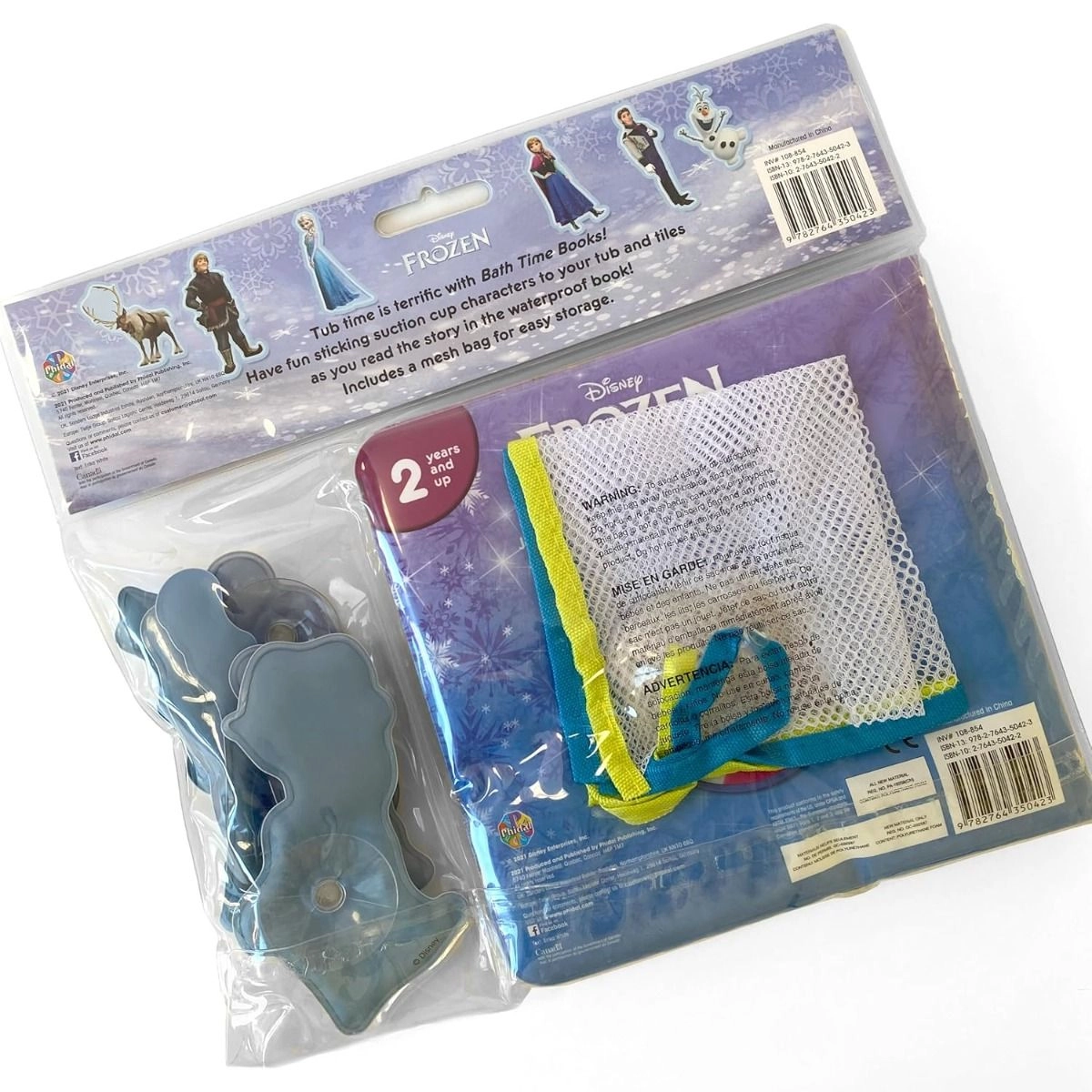 Frozen Bath Time Waterproof Book - 2 years+