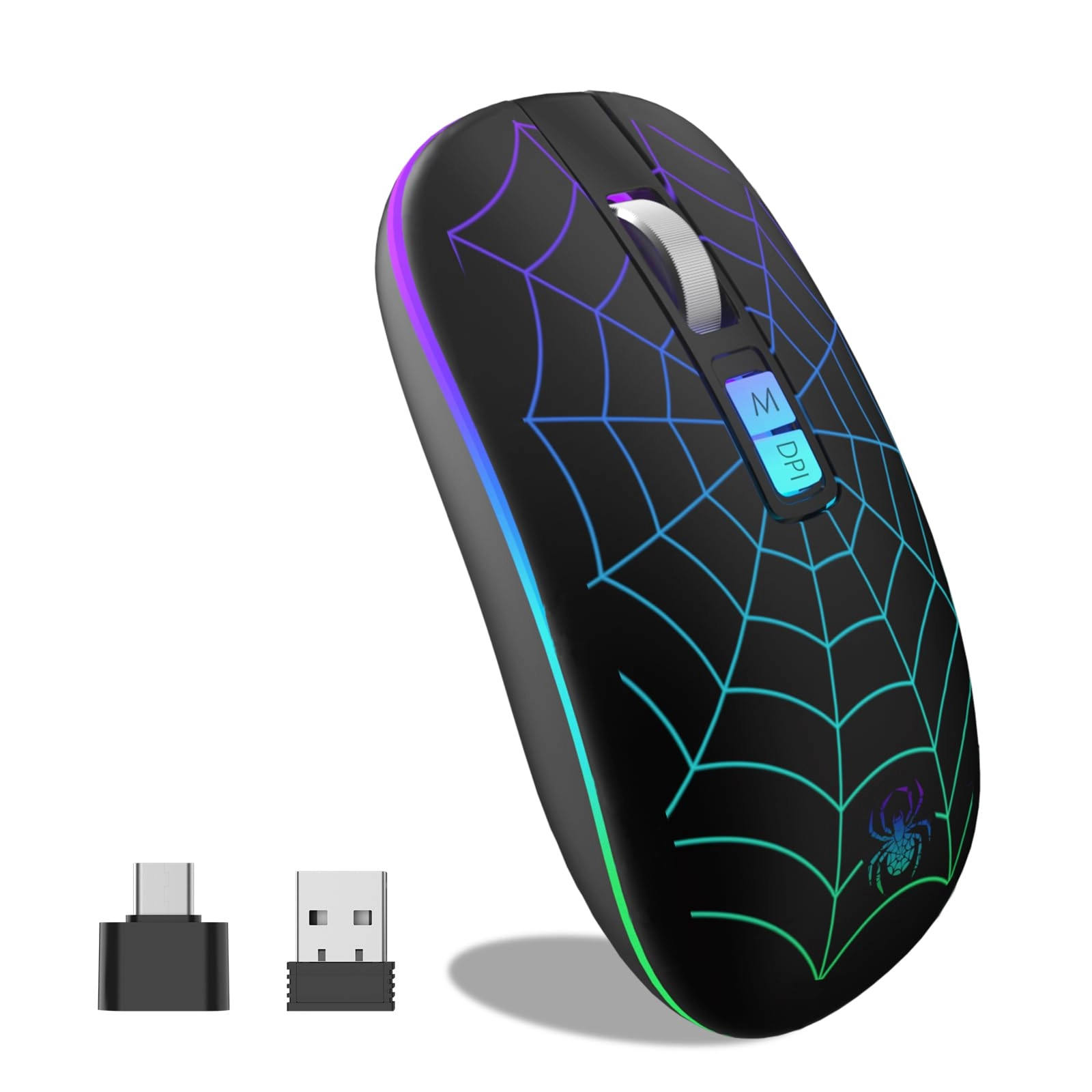HotLife LED Slim Rechargeable Mouse - Wireless