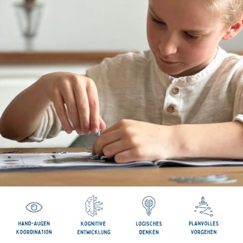 Fire Truck Metal Building Kit - 180 pcs for ages 8+