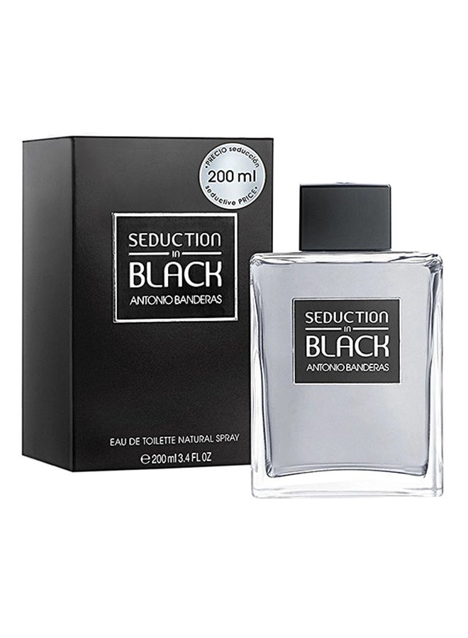 Black Seduction Eau de Toilette 200ml