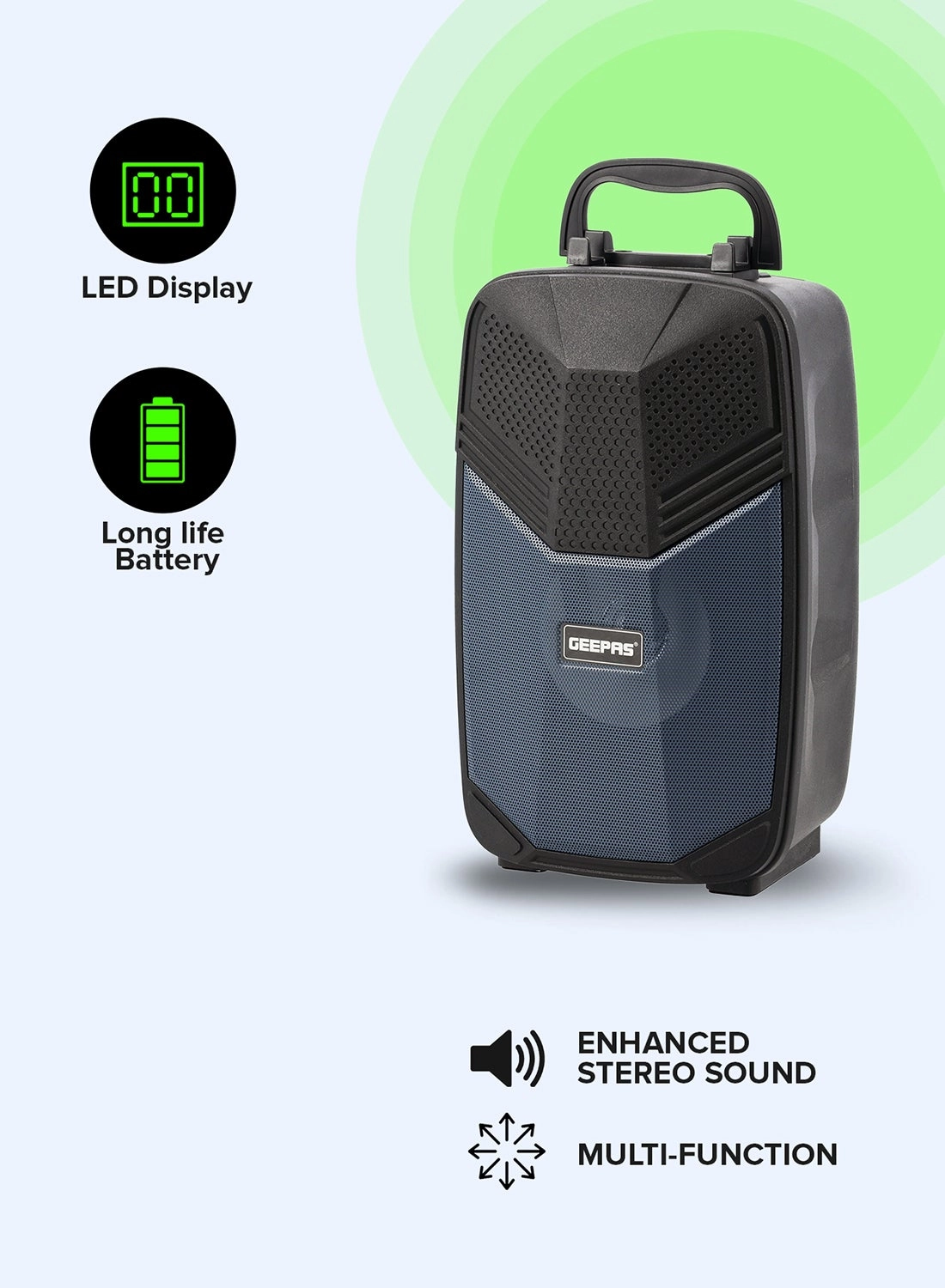 GMS11156 Bluetooth Speaker With Microphone 