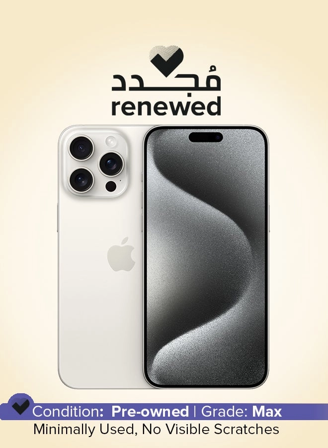 (Renewed) iPhone 15 Pro Max - 512 GB