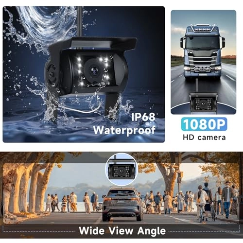 Rearview Camera - Night Vision Wired 1080P