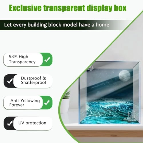 Display Case (70810) - 65 x 26 x 66 cm UV Protection Dustproof