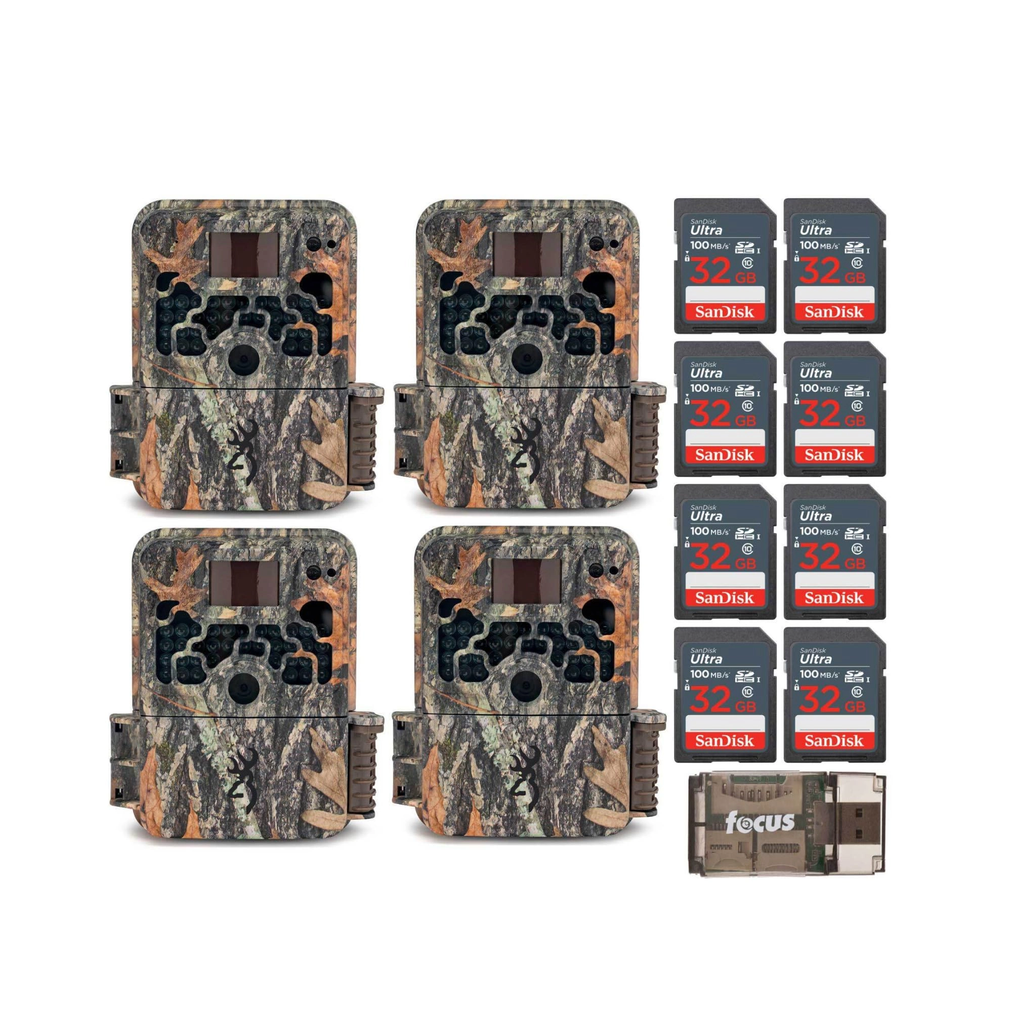 Browning Trail Cameras Strike Force Extreme - 16MP + Ultra SDHC UHS-I - 32GB + USB Card Reader
