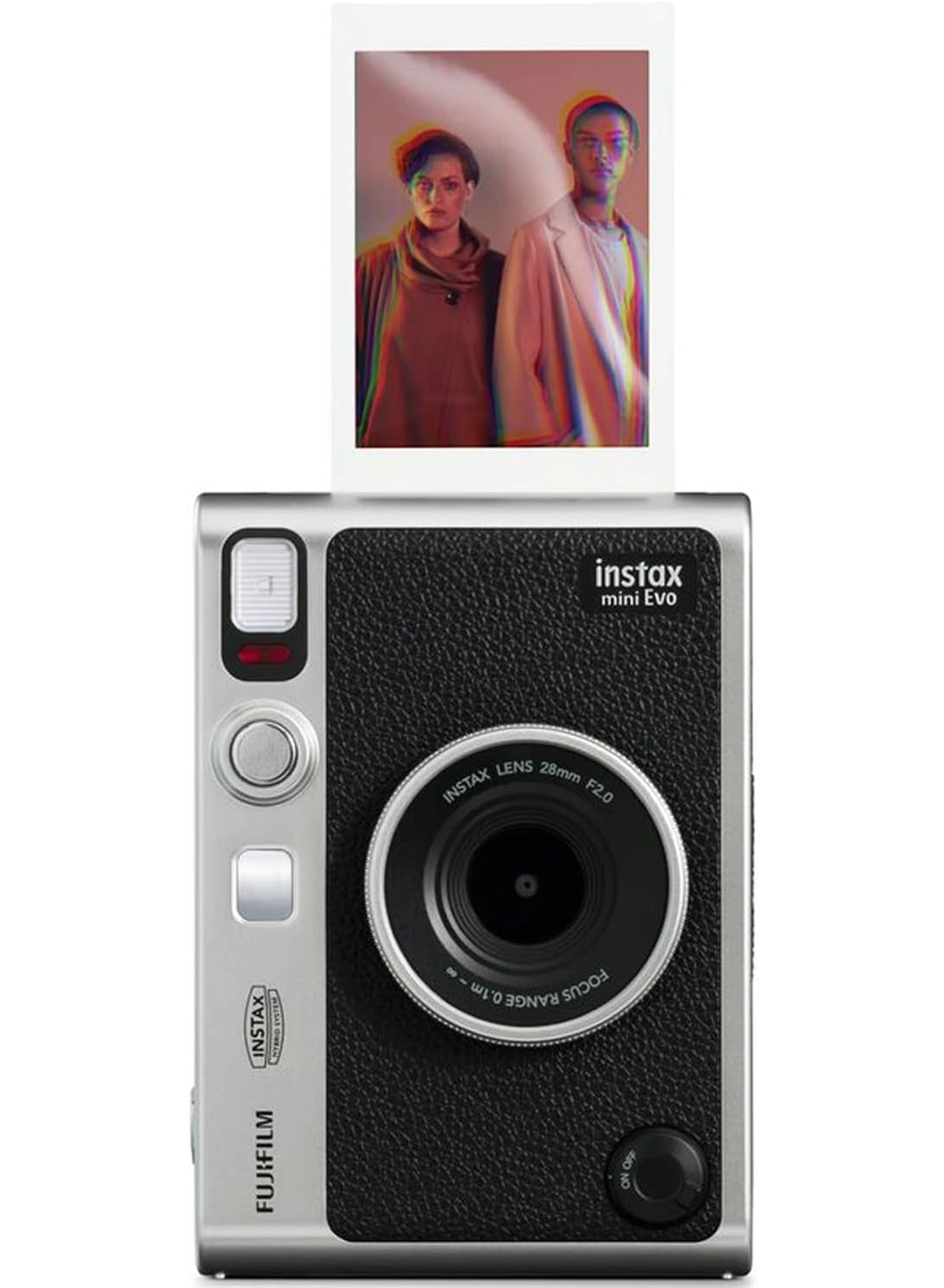 Mini EVO - Hybrid Black + Mini Instant Film - 2x Mini Twin Pack