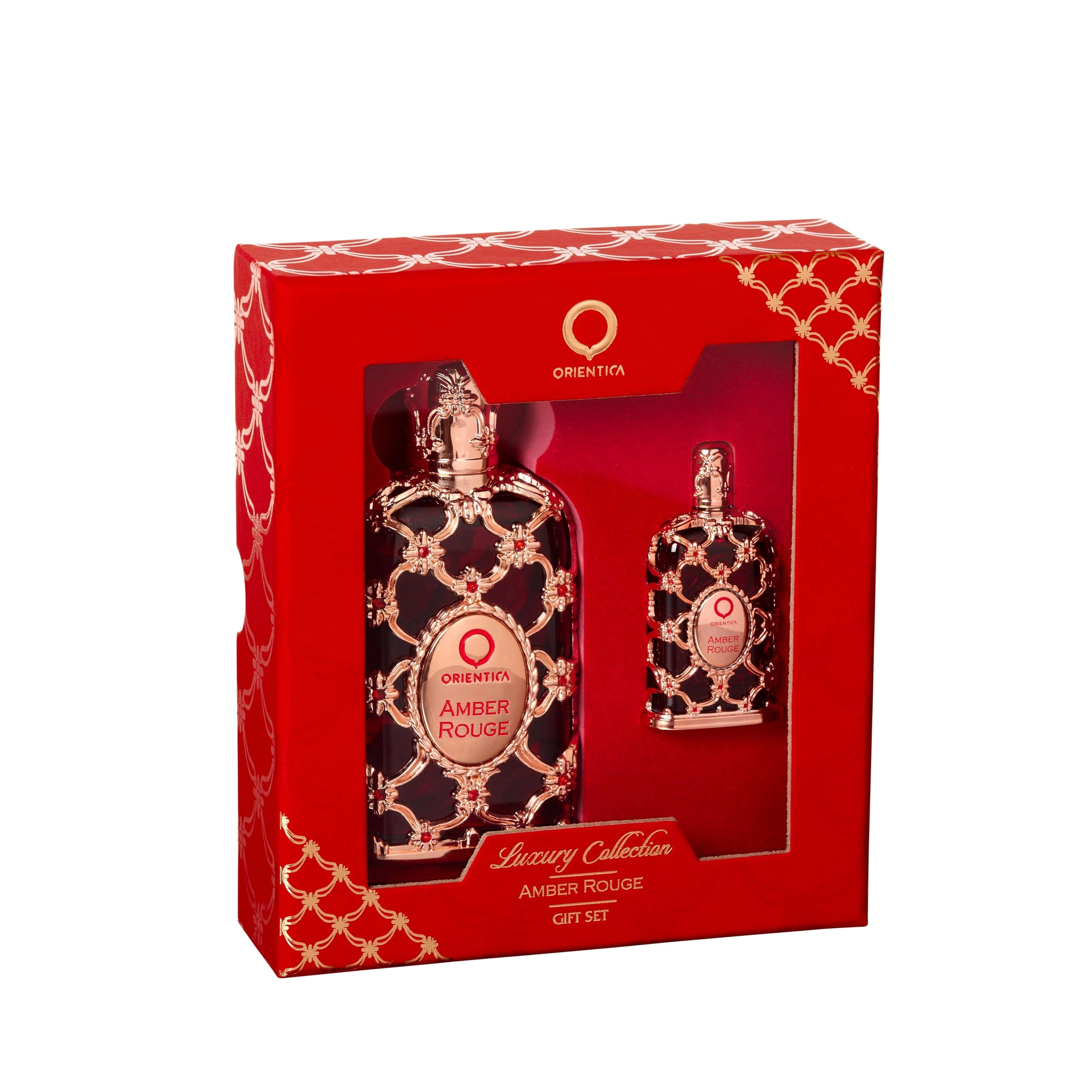 Al Harmain Amber Rouge - Eau de Parfum 30ml 7.5ml Gift Set
