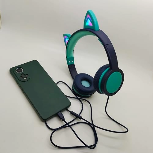 Cat Ear Kids Headphones - Wired Headphone