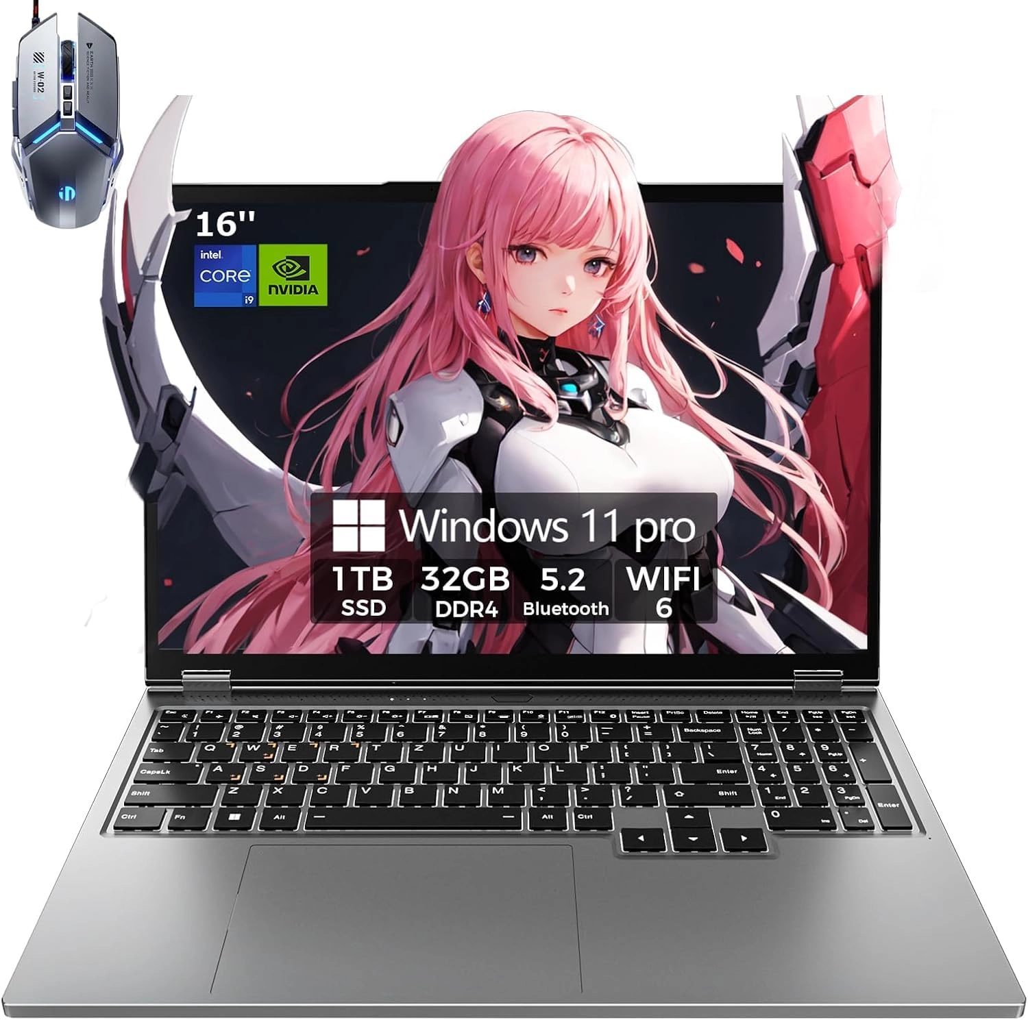 S1 Gaming Laptop S1 - 16'' i9-9980HK 32GB DDR4 1TB SSD
