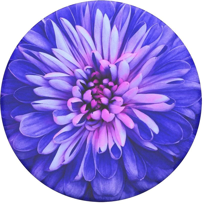 PopSockets Be A Dahlia PopGrip - 39.74 mm diameter Wireless charging compatible