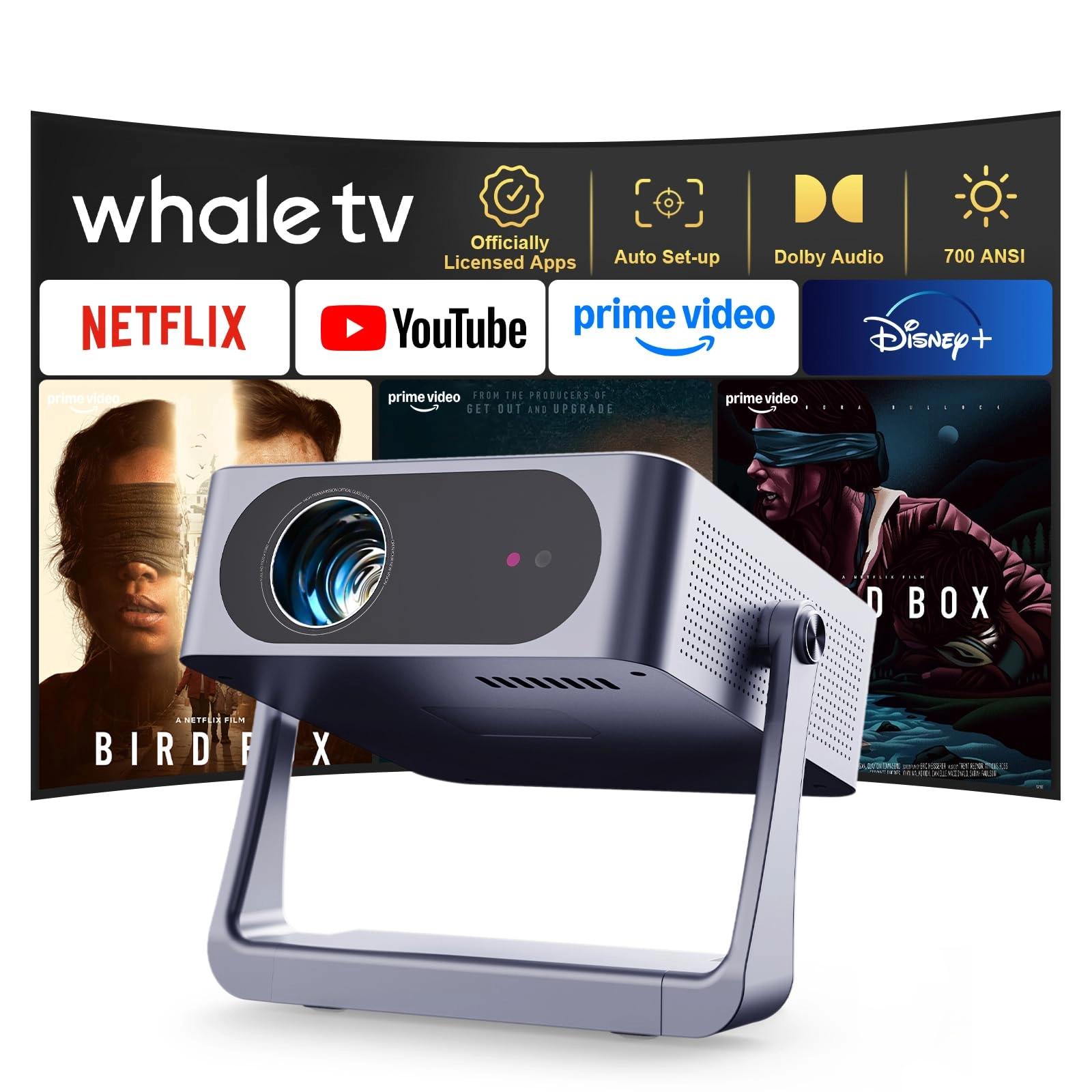 AE-C6 700 ANSI lumens 1080P