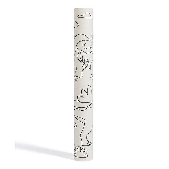 Self-Adhesive Dinosaur Coloring Roll - 3+ years