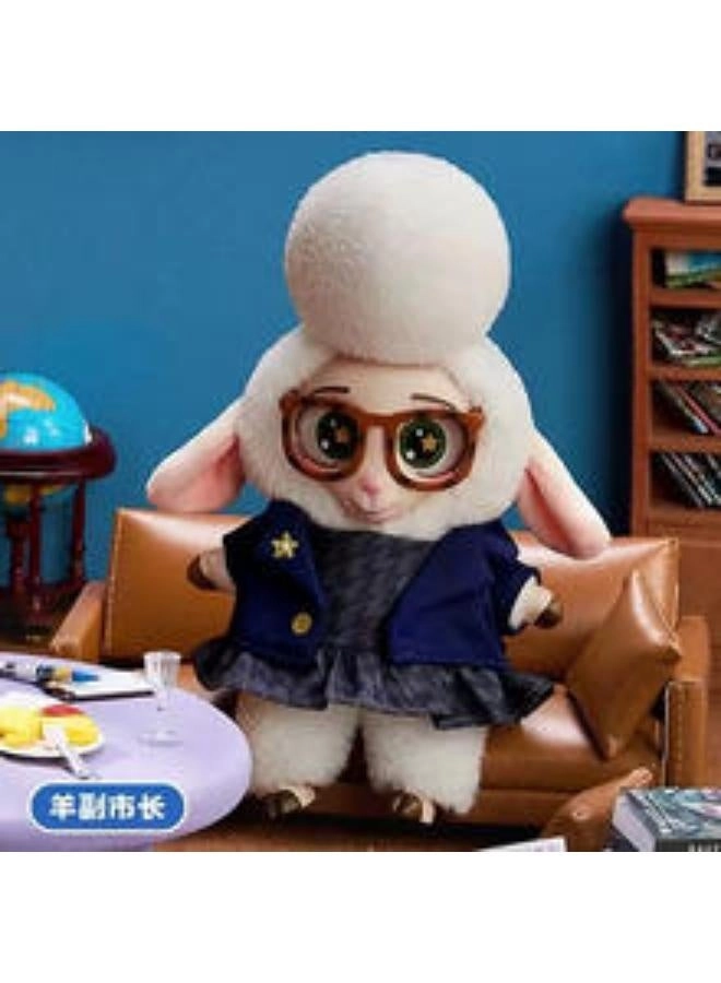 Zootopia Series Blind Box - Pack of 6 Vinyl Plush Pendant Keychain Mystery Pack