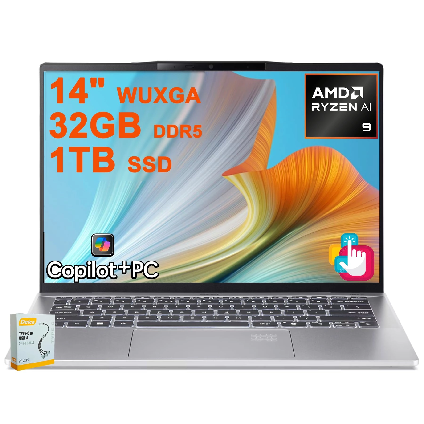 Swift 14 AI - 14'' Ryzen AI 9 365 32GB DDR5 1TB SSD