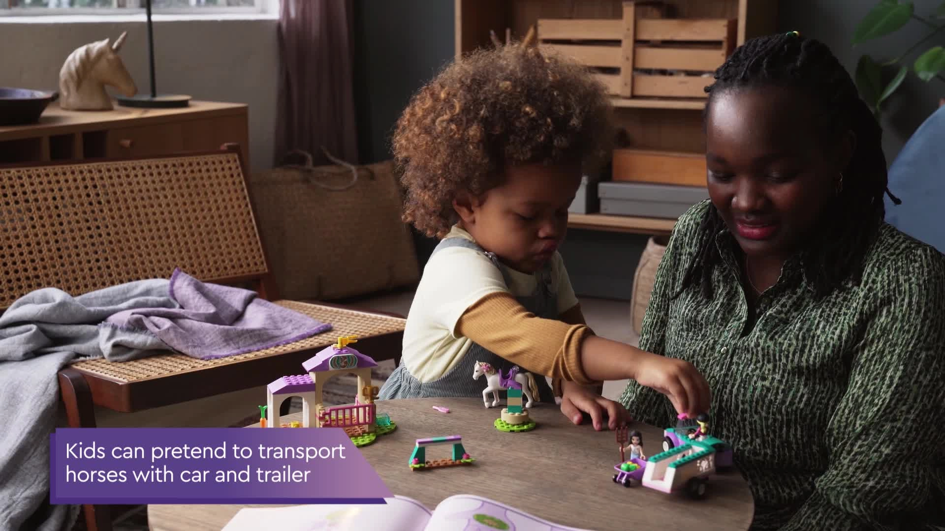 Friends Horse Training and Trailer (41441)