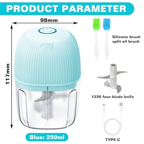Electric Kitchen Chopper - 300 ml USB