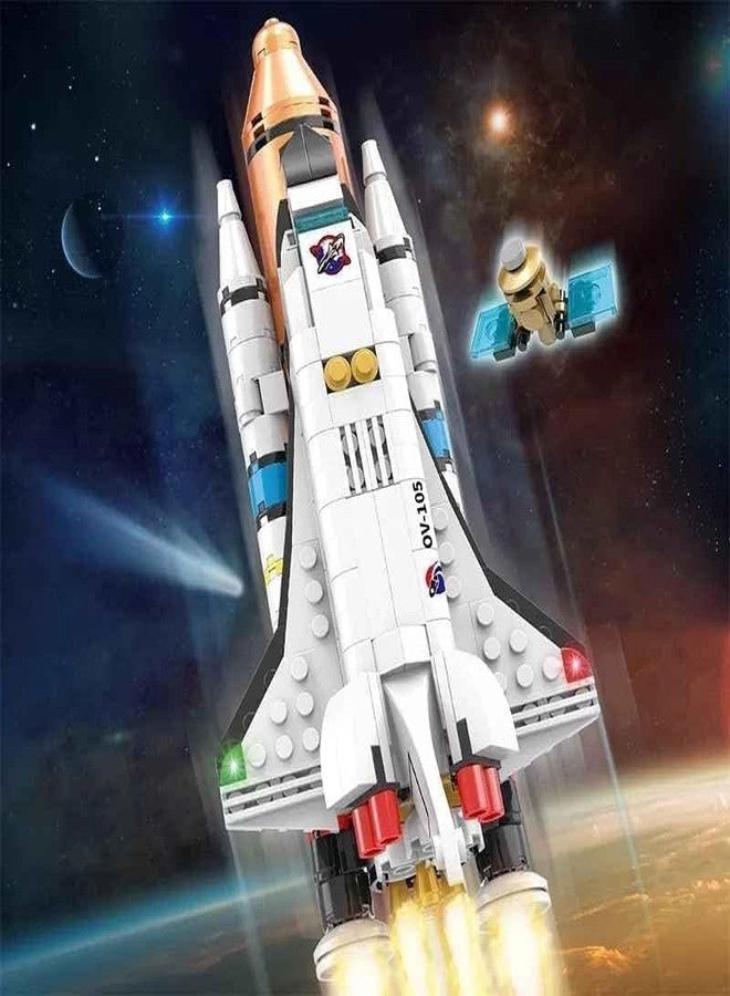 Space Ship Exploration Rocket and Launcher - 682+ pcs
