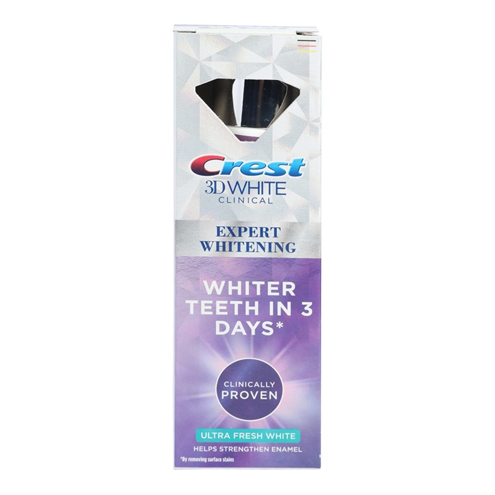 Crest 3D White Ultra Fresh Fluoride Toothpaste 75ml