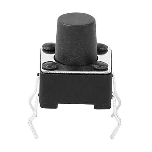 Momentary Tactile Button Switch - 100 pcs