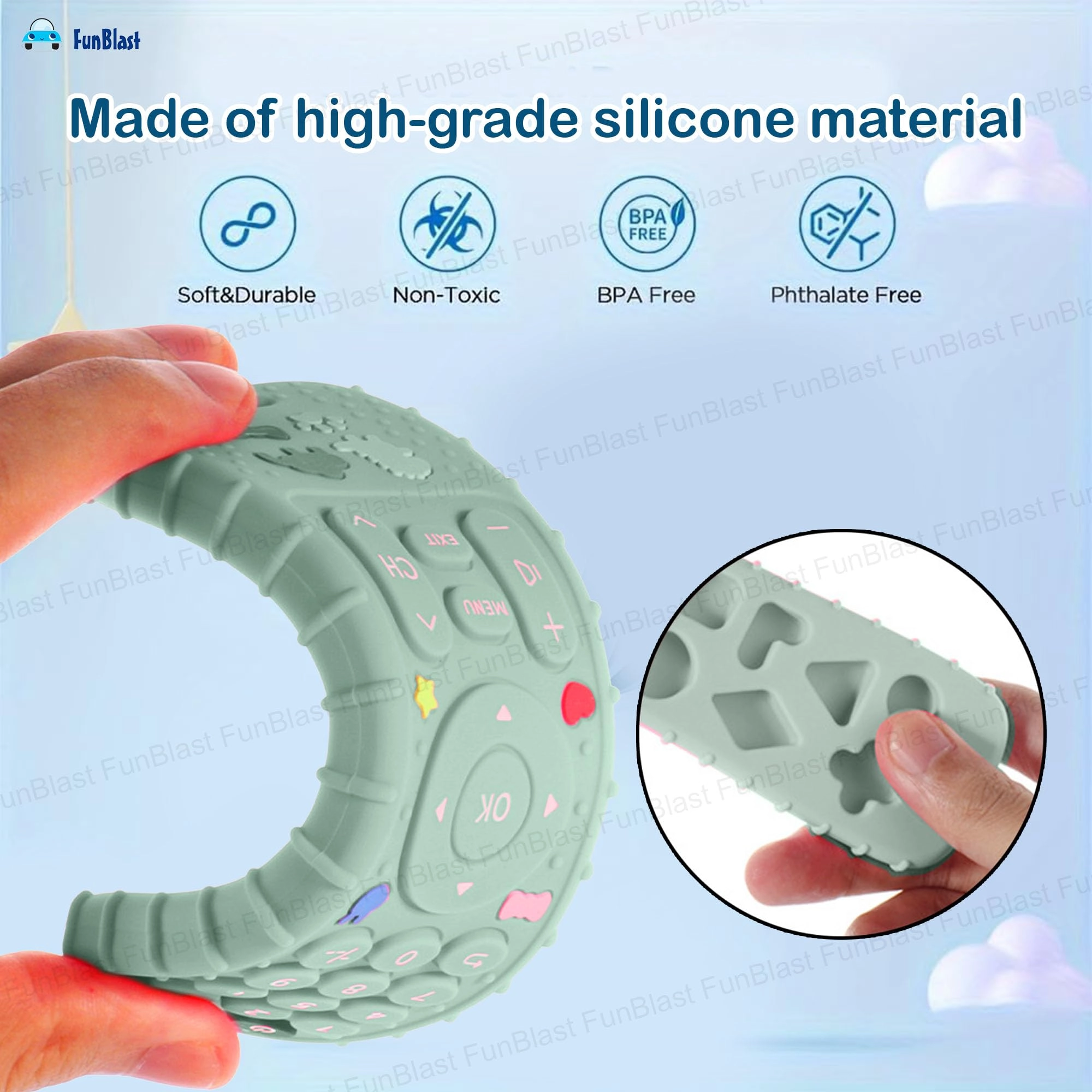 Remote Teether - Silicone