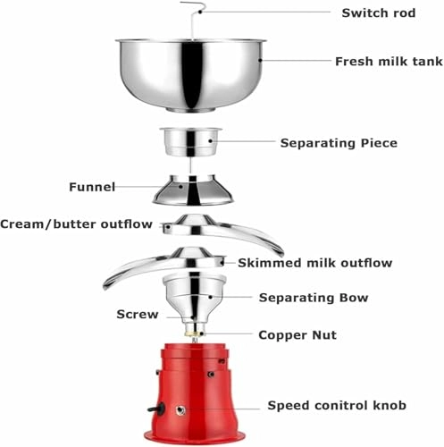 Centrifugal Milk Separator - 5L