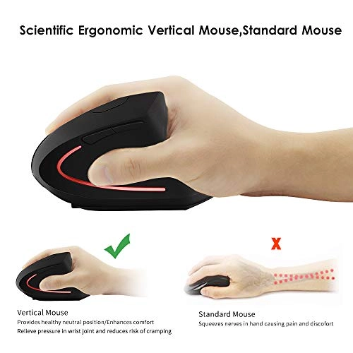 Ergonomic Vertical Mouse - USB