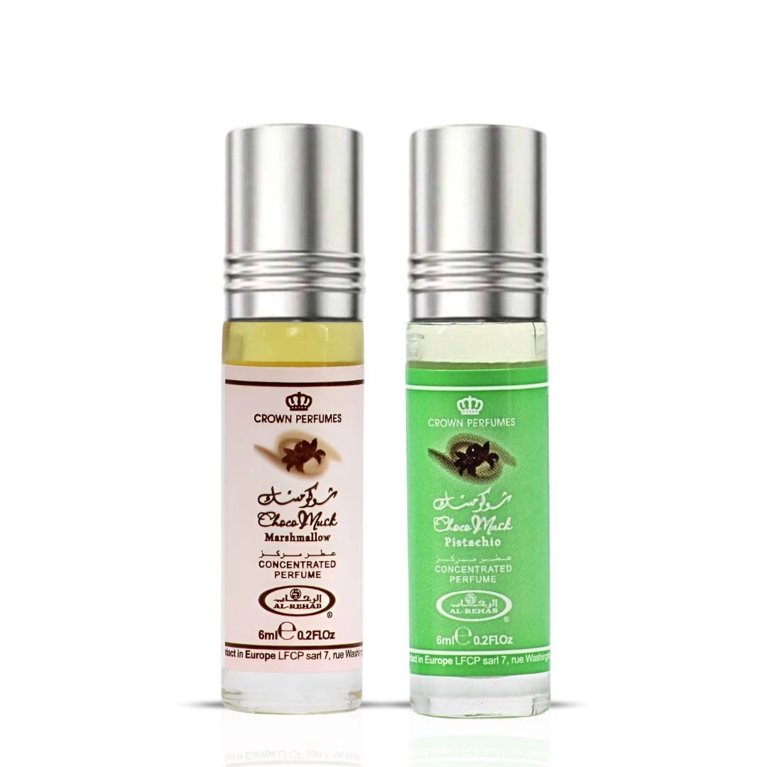 Al Rehab Choco Musk Duo - Eau de Parfum 6ml Bundle