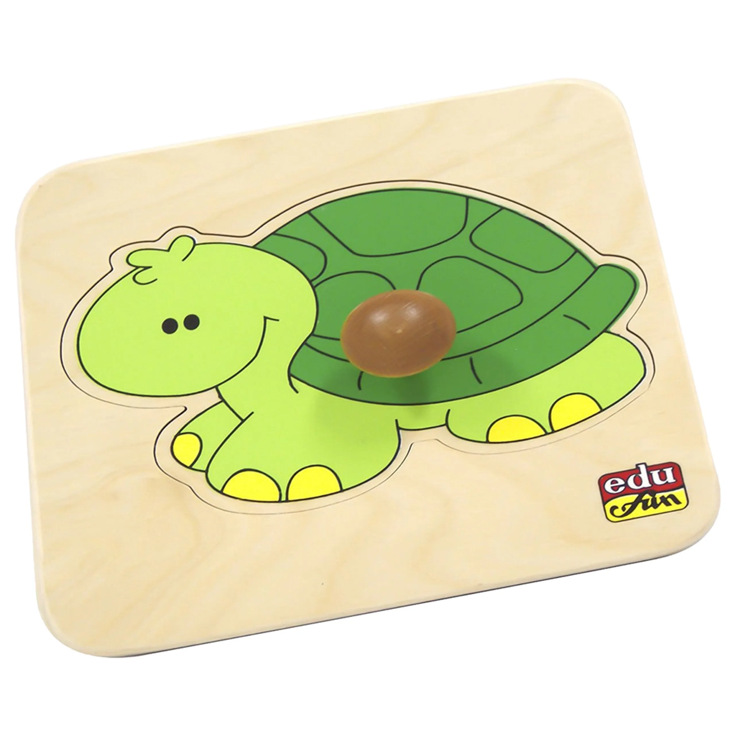 Edu Fun Small Matching Board Puzzle Turtle - Suitable for 6 months and above