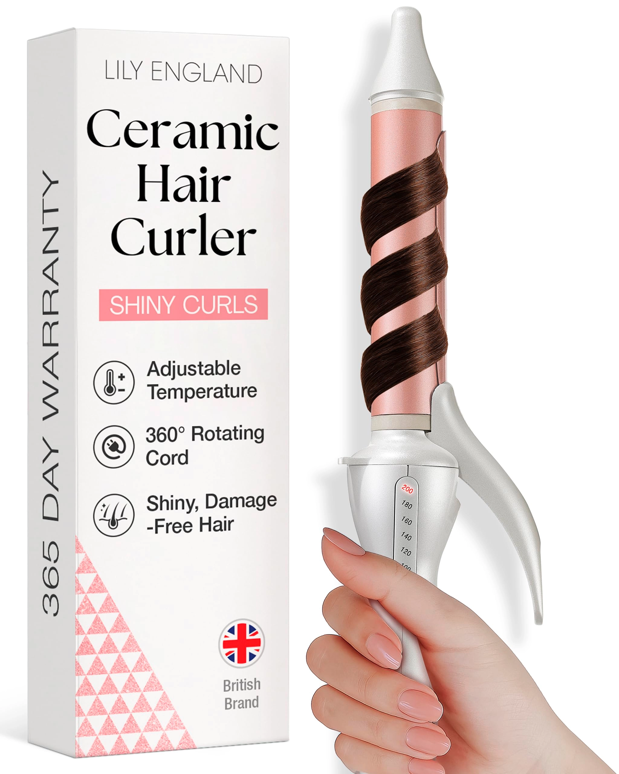 lily england Curling Tongs - 25mm