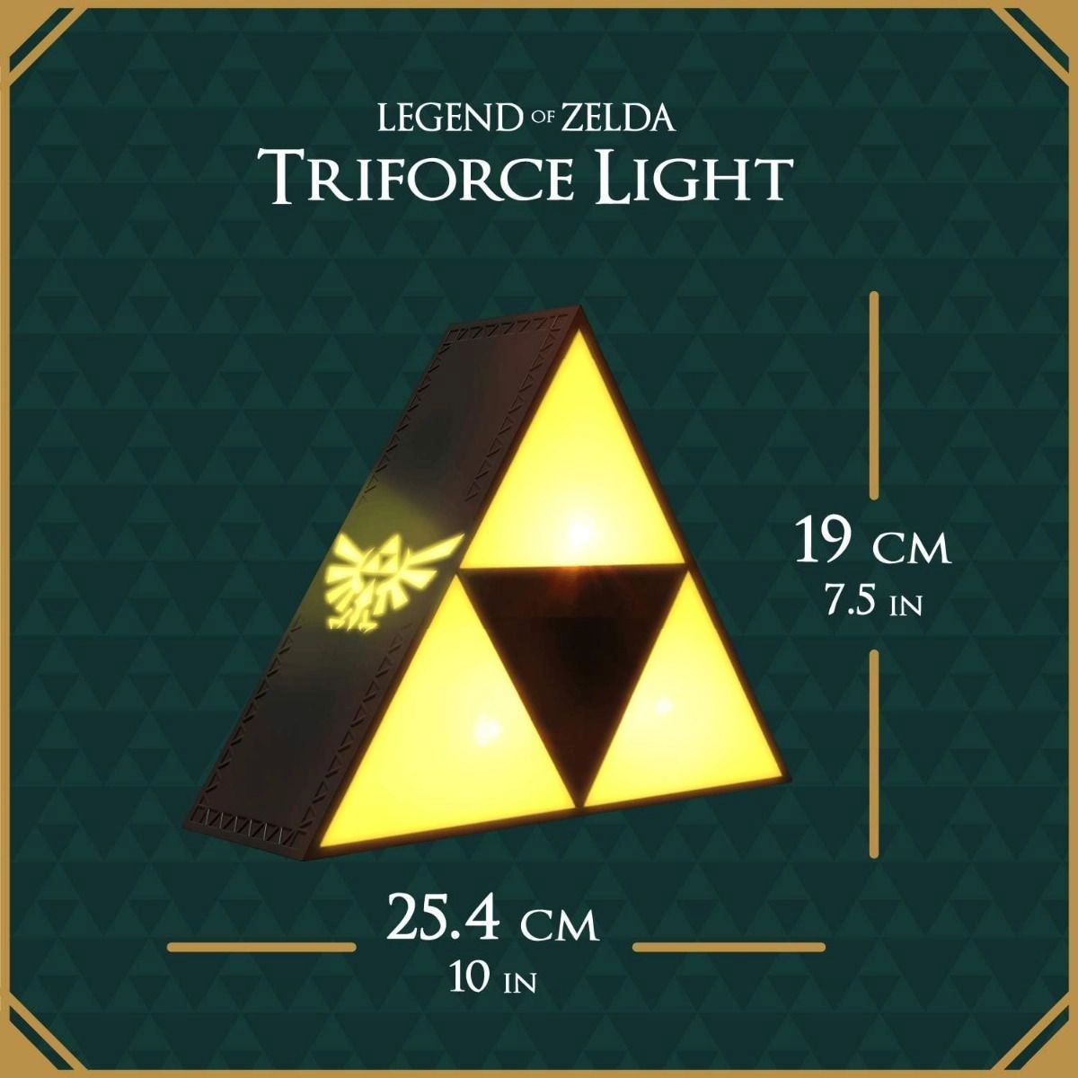 ZeldaTri Force Light - 20 cm