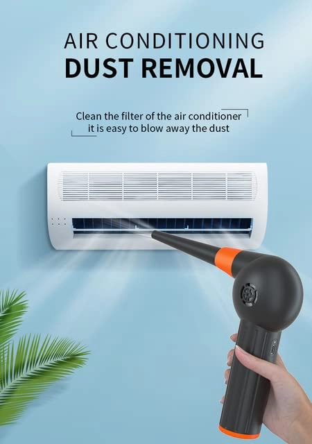 Air Duster - 40,000 RPM Brushless Motor Rechargeable 40min Use