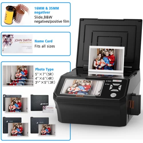 Photo,NameCard,Slide & Negative Scanner - USB