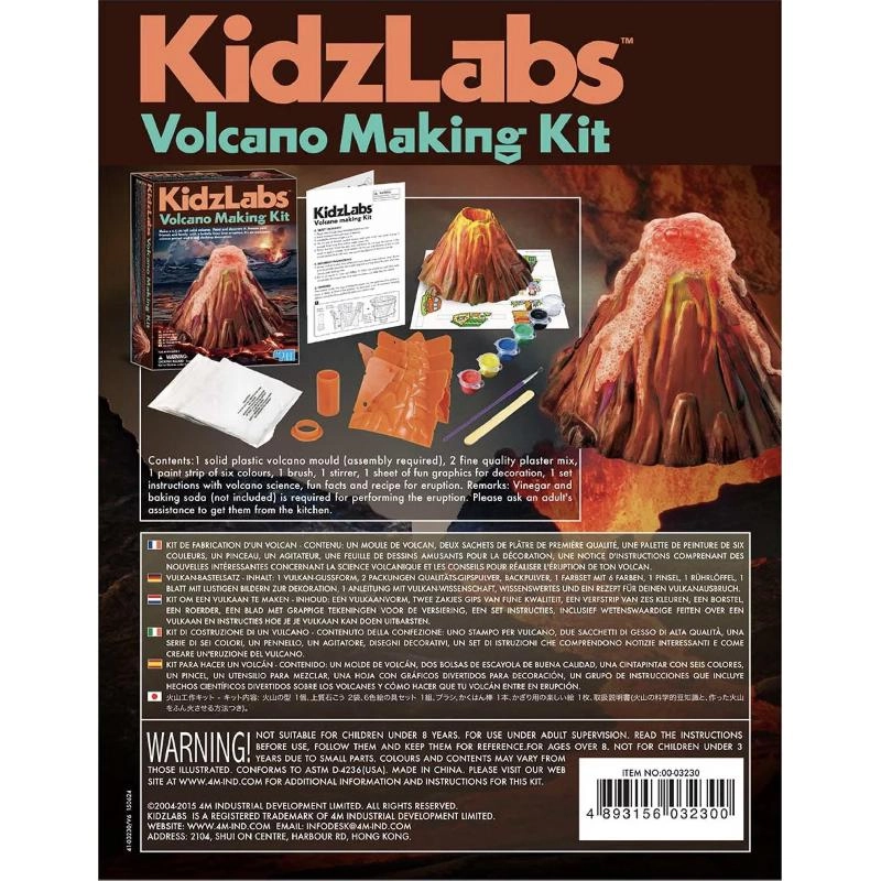Volcano Making Kit - Science - 7 years+