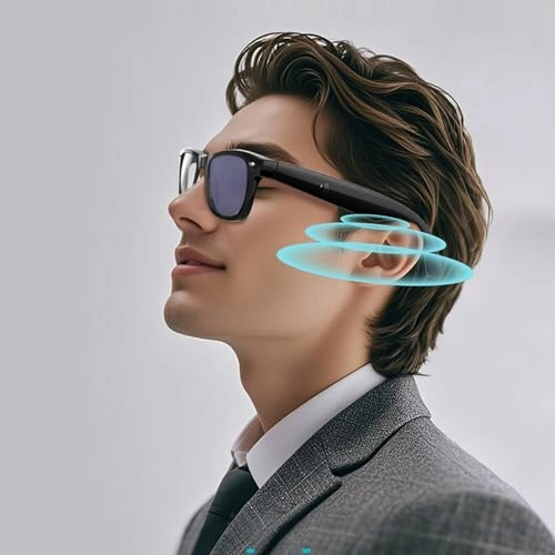 Smart Bluetooth Glasses - Bluetooth 5.3 100+ Languages 12h Playback