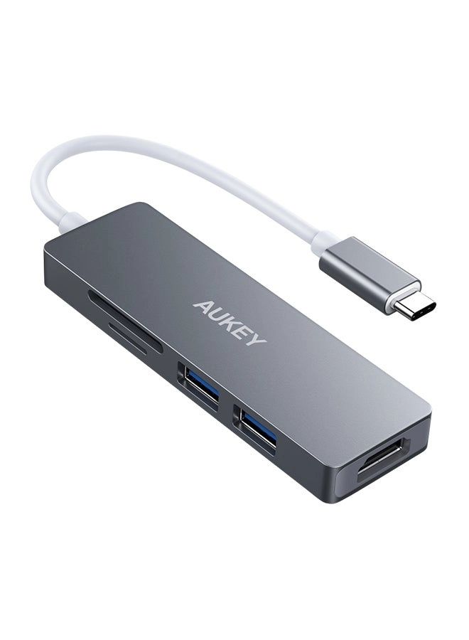 AUKEY USB-C Hub - 5 in 1 Slim