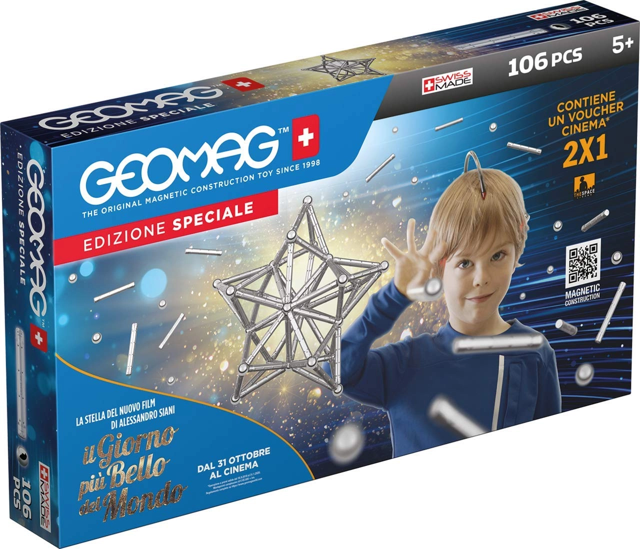Geomag Special Edition Silver - 106 pieces