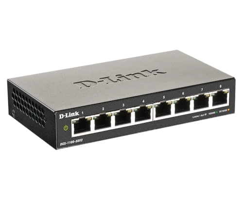 DGS-1100-08V2 8-ports
