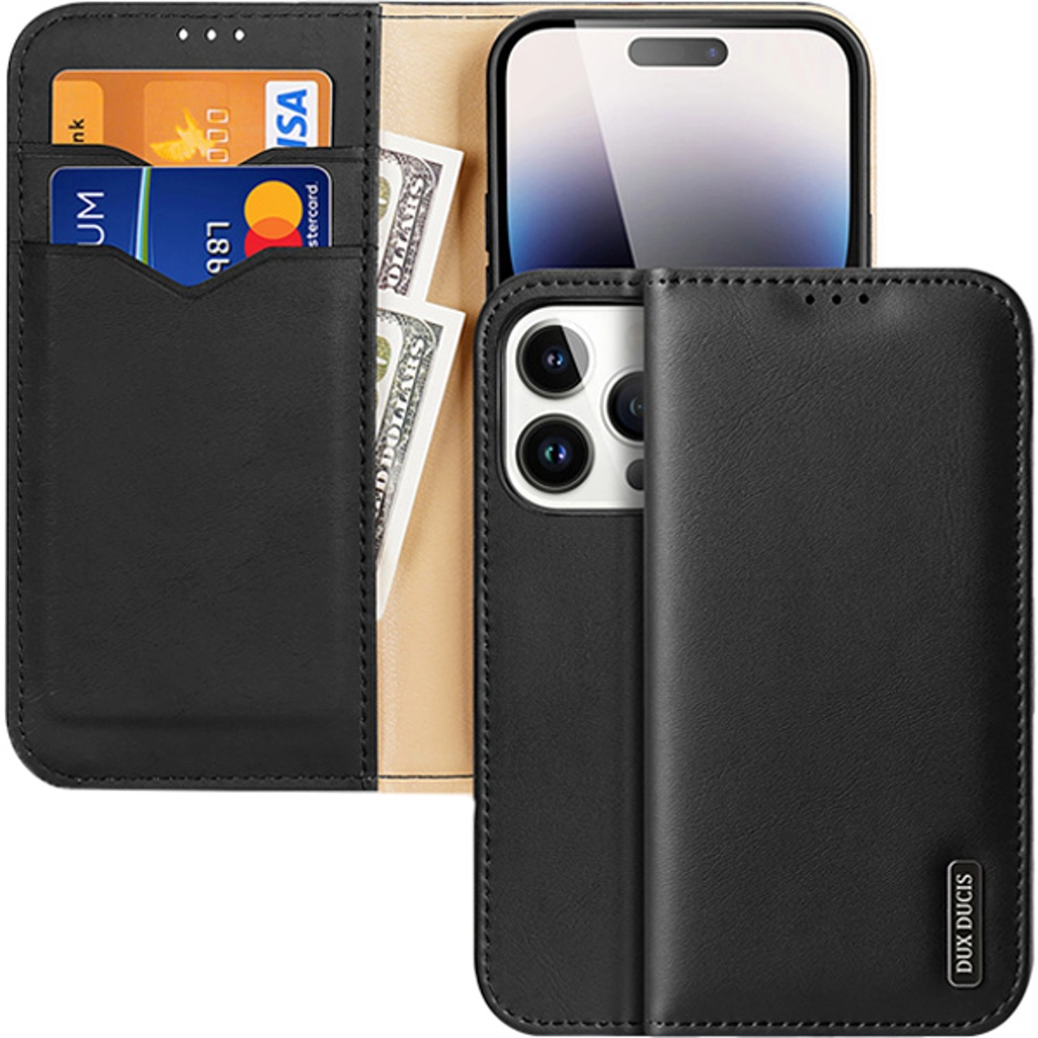 Dux Ducis Hivo Series Wallet Case for iPhone 14 Pro
