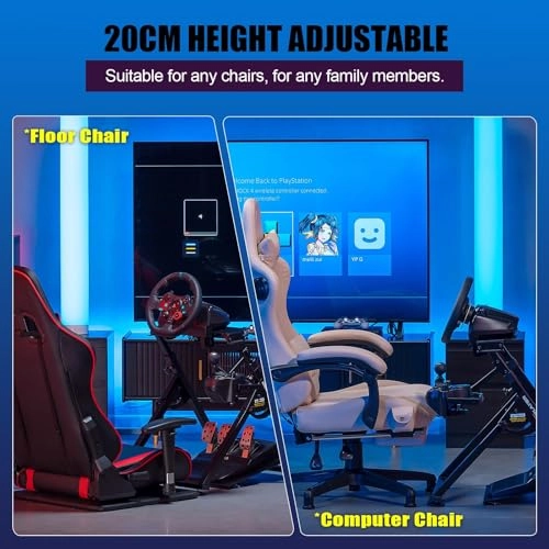 Sim Racing Wheel Stand Holder, Mount - G25/G27/G29/G920/G923/T330TS