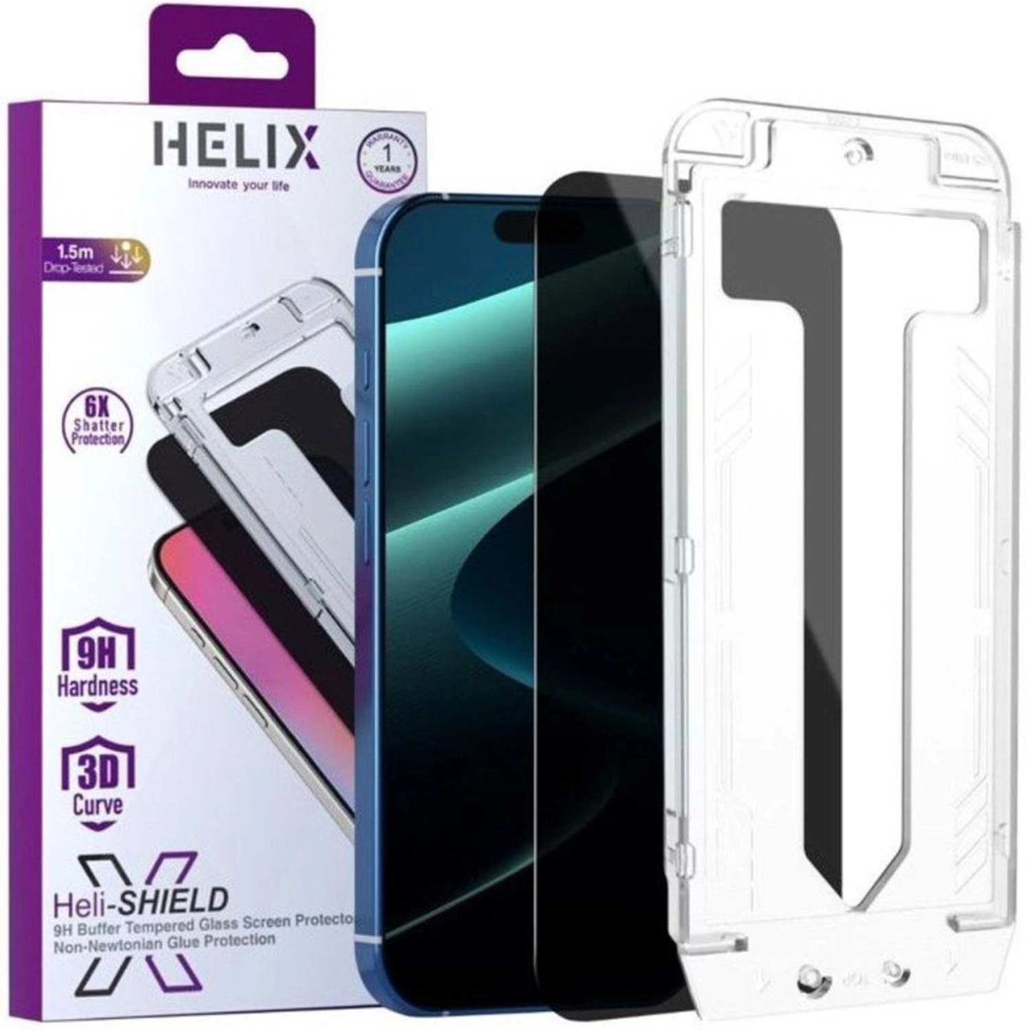 Heli Shield - Privacy Tempered Glass iPhone Air