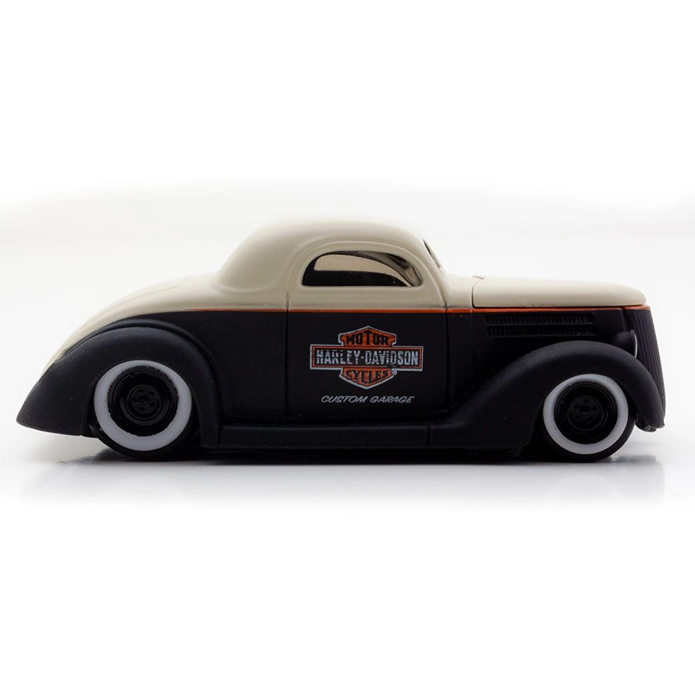 Hd Series Custom Cars 1936 Ford Coupe - Black/White