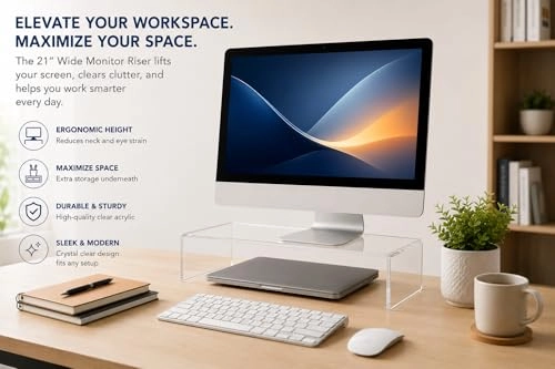 515360 Letter Computer Monitor Riser