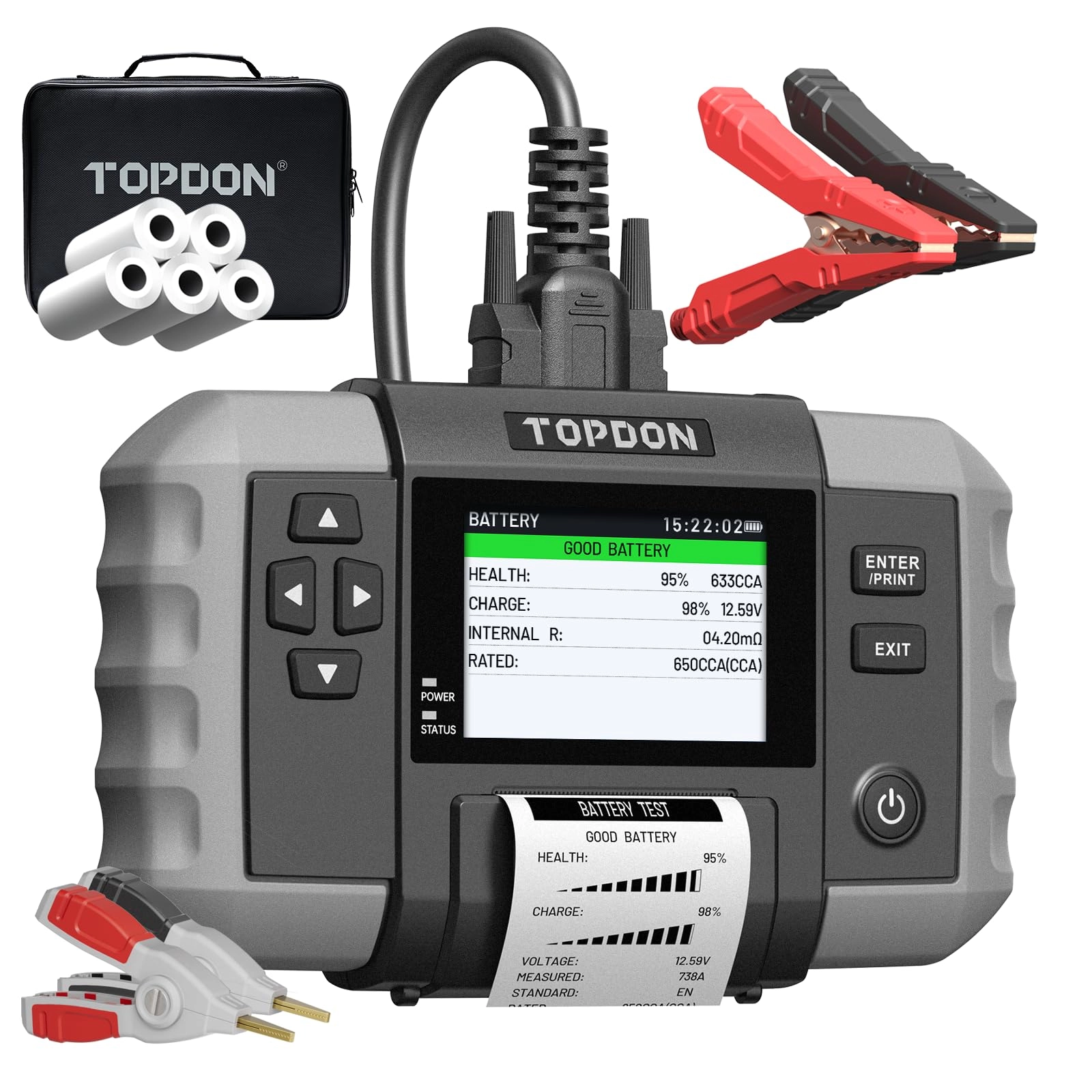 topdon BT600 Plus - 6V/12V/24V
