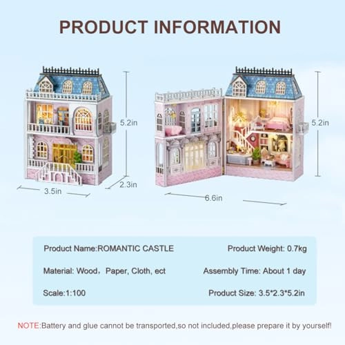 Diy Dolls House Kit - Happy House
