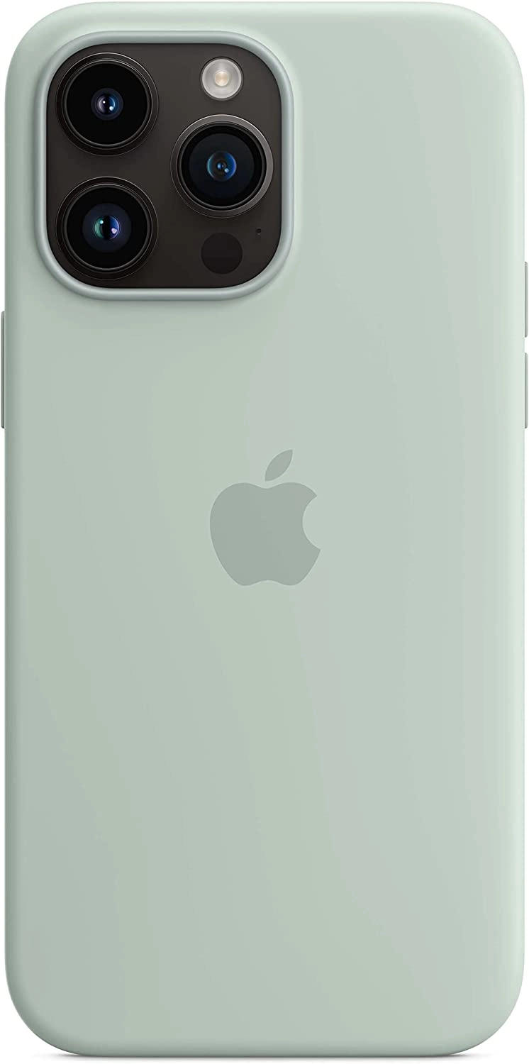 AMANI TRADING FZE UAQ UAE Silicone Case with MagSafe for iPhone 14 Pro Max