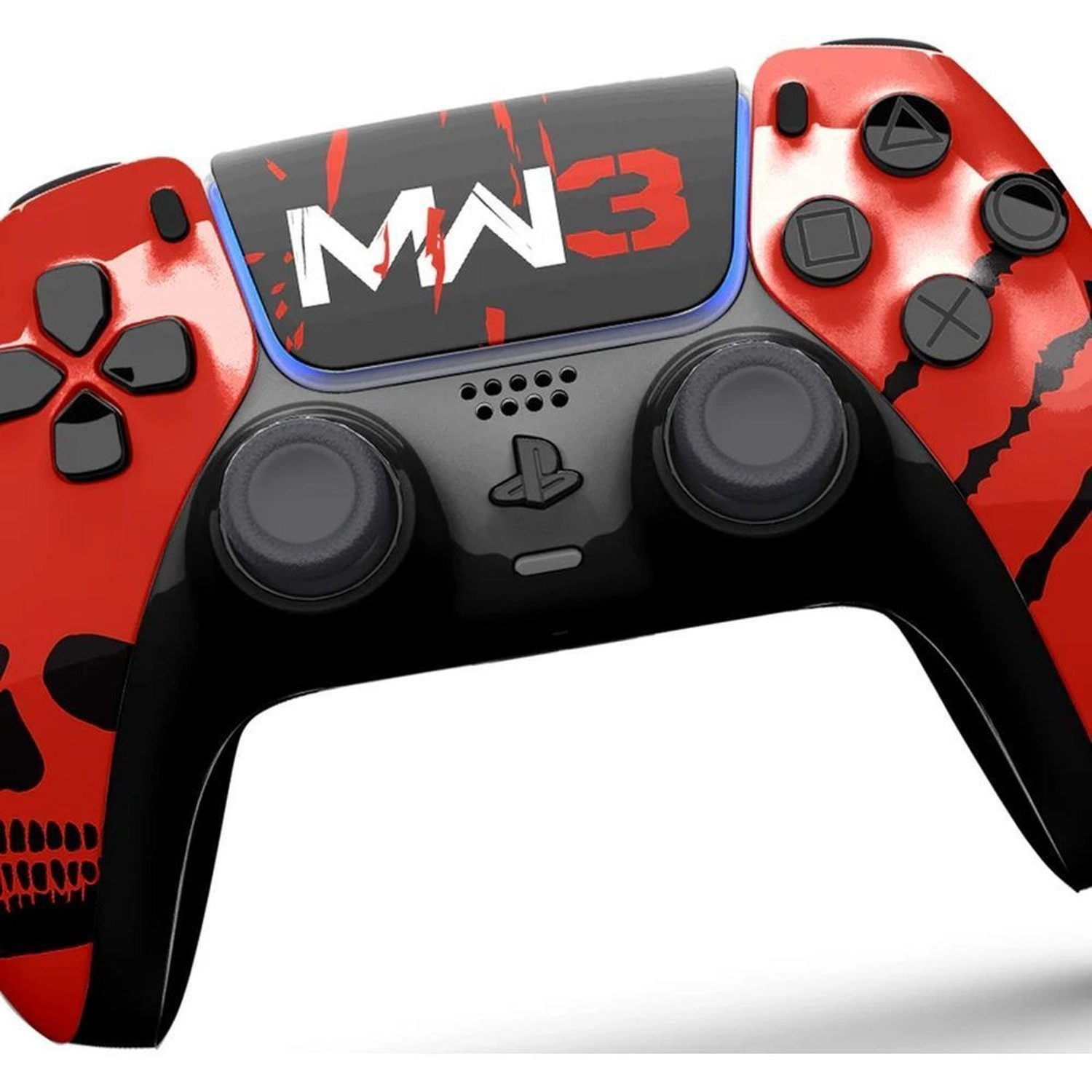 MW3 Weapons Dual Sense Controller - Multicolour PS5