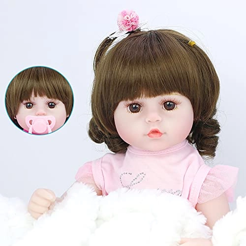 Reborn Baby Doll - 16.5 Inch Vinyl Toddler Girl