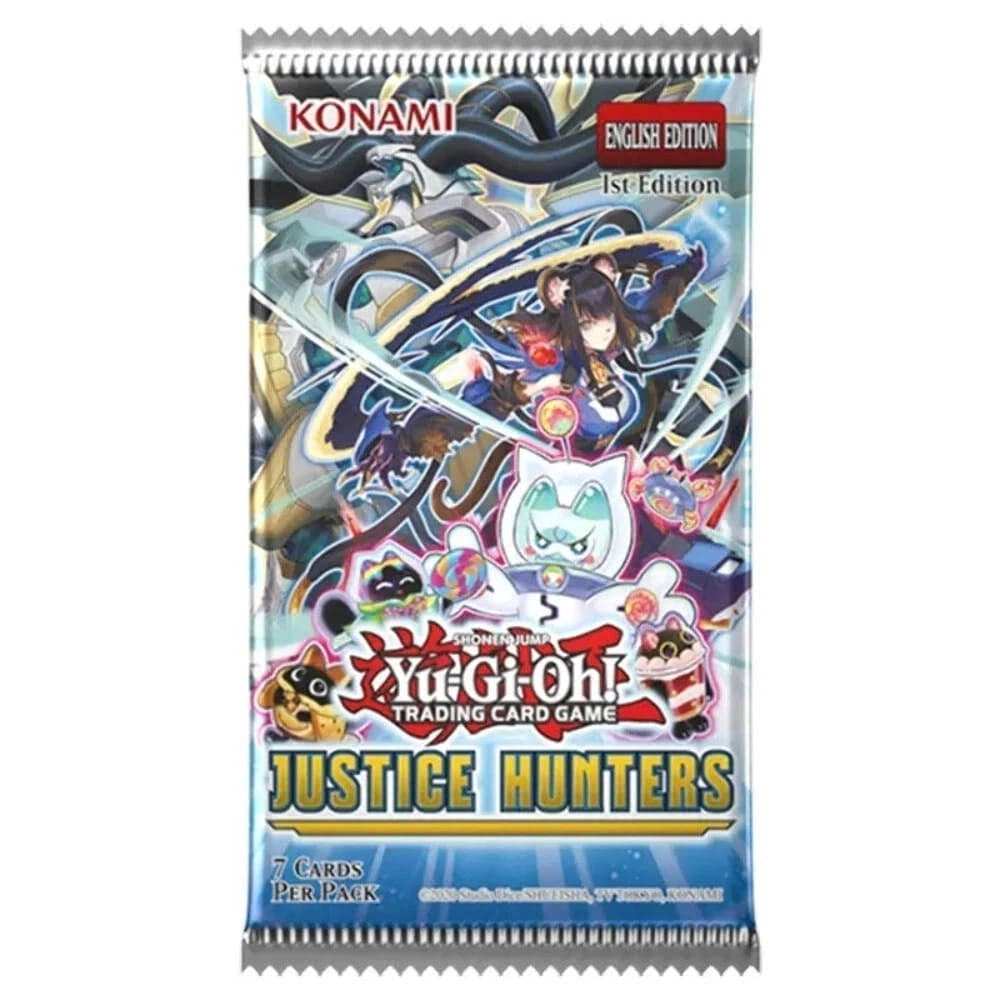 Yu-Gi-Oh Justice Hunters Booster - English 1pcs
