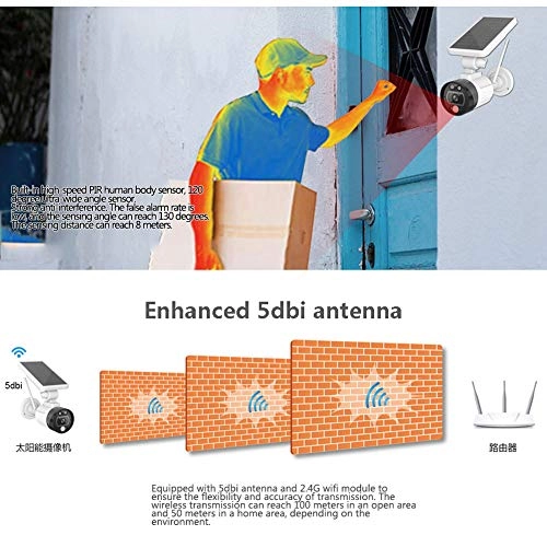 Solar Wireless Remote Surveillance Camera 5MP